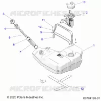 KRAFTSTOFFSYSTEM, FUEL TANK