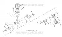 MOTOR, KURBELWELLE AND KOLBEN