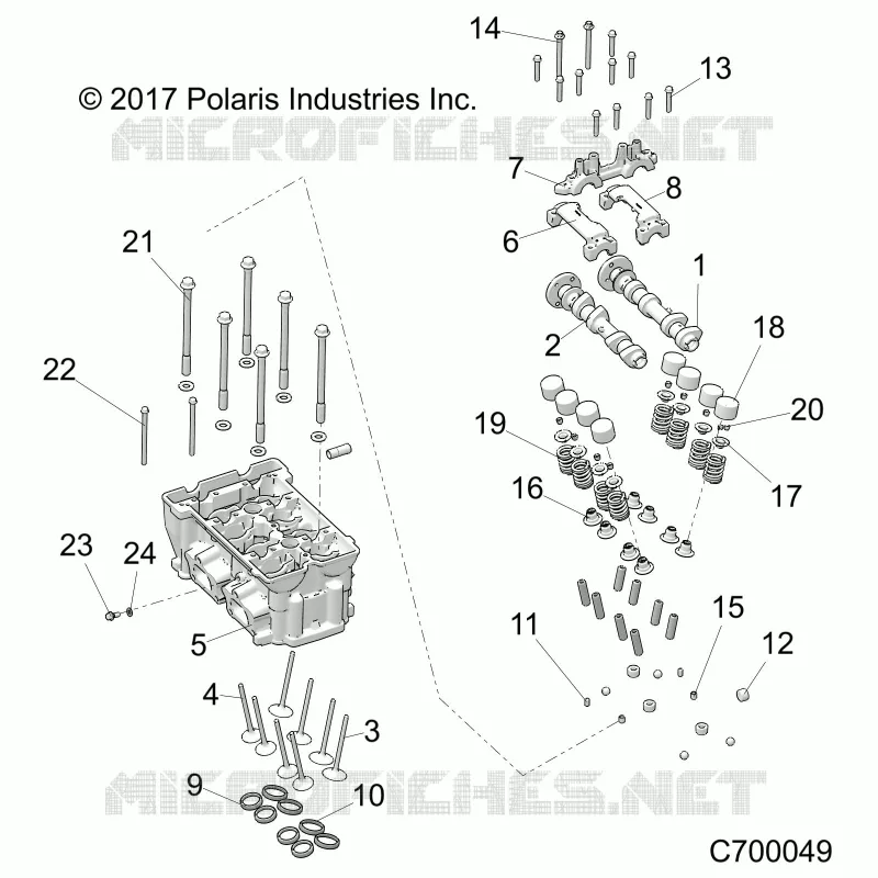 ZYLINDER HEAD AND VALVES
