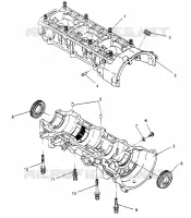 CRANKCASE ASSEMBLY XLT TOURING 0952857 AND  EUROPEAN XLT TOURING E952857 (4929172917C007)