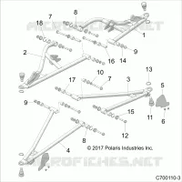FRONT SUSPENSION CONTROL ARMS