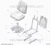 SITZ ASM., DRIVER