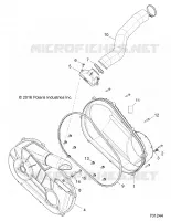 ANTRIEB, CLUTCH COVER AND DUCTING