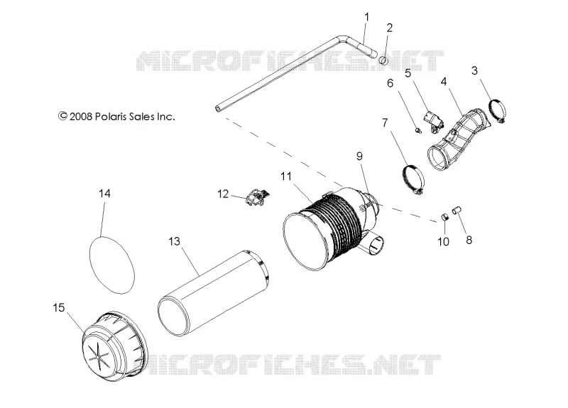 MOTOR, LUFTEINLASS SYSTEM