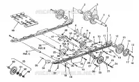 SUSPENSION ASSEMBLY RXL SKS / 0930568 (4922992299020A)