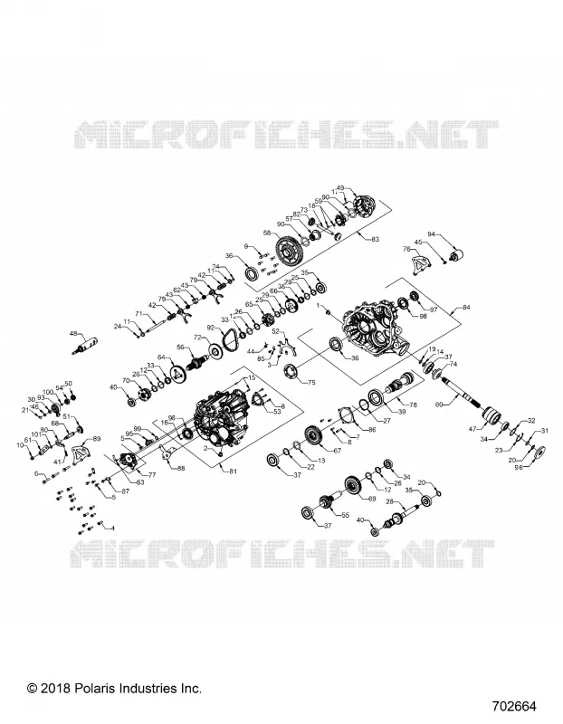 DRIVE TRAIN, MAIN GEARCASE (FROM 6/17/2019)