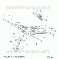 SUSPENSION, FRONT DREHMOMENTARM