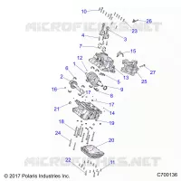 ENGINE, CRANKCASE AND KURBELWELLE