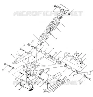 SWING ARM WELDMENT   FEDER ASSEMBLY (4914771477021A)