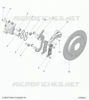 BRAKES, HINTERSATTELS
