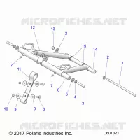 SUSPENSION, FRONT DREHMOMENTARM