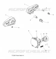 ELEKTRIC, HEADLIGHTS, TAILLIGHTS AND BULBS