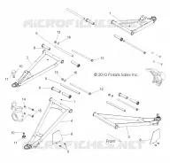 FRONT SUSPENSION CONTROL ARMS