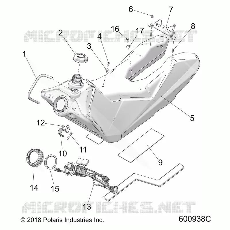 KRAFTSTOFFSYSTEM, FUEL TANK ASM.