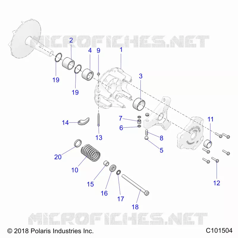 ANTRIEB, PRIMARY CLUTCH