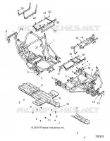 CHASSIS, MAIN FRAME AND SKID PLATES