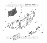 FRONTSTOSSSTANGE AND MOUNTING