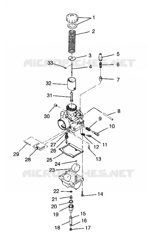 VERGASER SPORT 0980443 AND SPORT TOURING 0980243 (4942054205C009)