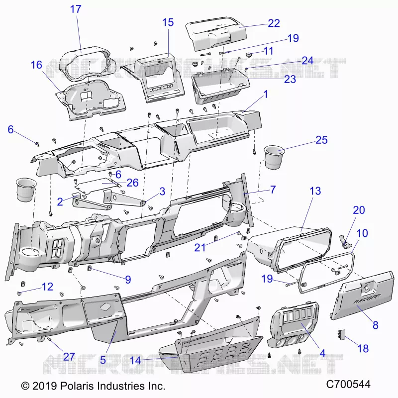 INSTRUMENTENTAFEL RC