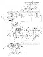 Bremse und Kettenkasten 400 Updated 2/90 (4916781678013A)