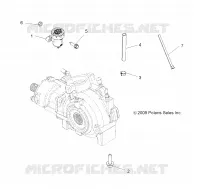 ANTRIEB, GETRIEBEGEHÄUSE MOUNTING, FRONT