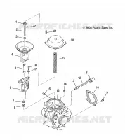 MOTOR, VERGASER, UPPER