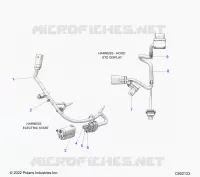 ELEKTRIC, WIRE HARNESS, HOOD, ELEC. START
