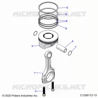 ENGINE, KOLBENSTANGE