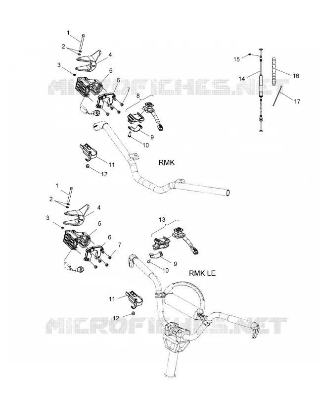 MOTOR, DROSSELN CONTROL ASM.