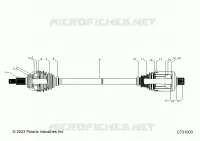 ANTRIEB, FRONT HALFSHAFT