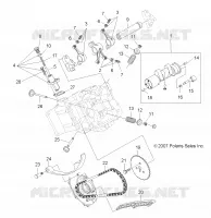 VALVES AND CAMSHAFT