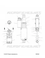 SUSPENSION, FRONT SHOCK TRACK (CLEAR)