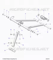 SUSPENSION, FRONT DREHMOMENTARM
