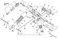 HINTER Drehmomentarm ULTRA TOURING 0975378 and EUROPEAN ULTRA TOURING E975378 (4938133813C004)