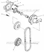 WASSERPUMPE XLT 0940767, XLT SP 0940667   XLT SKS 0940567 (4925022502036A)