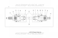 ANTRIEB, FRONT HALF SHAFT