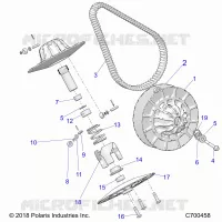ANTRIEB, SECONDARY CLUTCH