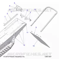 CHASSIS, REAR ASM.