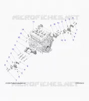 MOTOR, MOUNTING &amp; LONG BLOCK