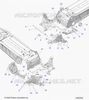 CHASSIS, BULKHEAD ASM.