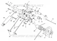 HINTER Drehmomentarm 700 XC 0981766 and EUROPEAN 700 XC E981766 (4944154415B014)