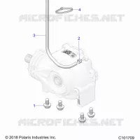 DRIVE TRAIN, GEARCASE MOUNTING, FRONT