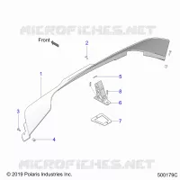 BODY, WIND DEFLECTOR (CANADA)