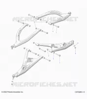 FRONT SUSPENSION CONTROL ARMS MOUNTING