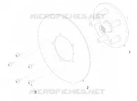 RADS, COMPONENTS, END, 9.21 INCH, DISC 5 BOLT