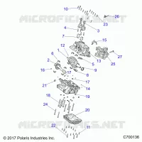 ENGINE, CRANKCASE AND KURBELWELLE