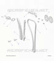 CAM CHAIN AND TENSIONER