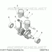 ENGINE, PISTON &amp; CRANKSHAFT