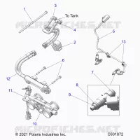 KRAFTSTOFFSYSTEM, RAIL, LINES AND THROTTLE BODY