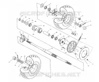 HECKANTRIEB ASSEMBLY (After Serial #2501800)